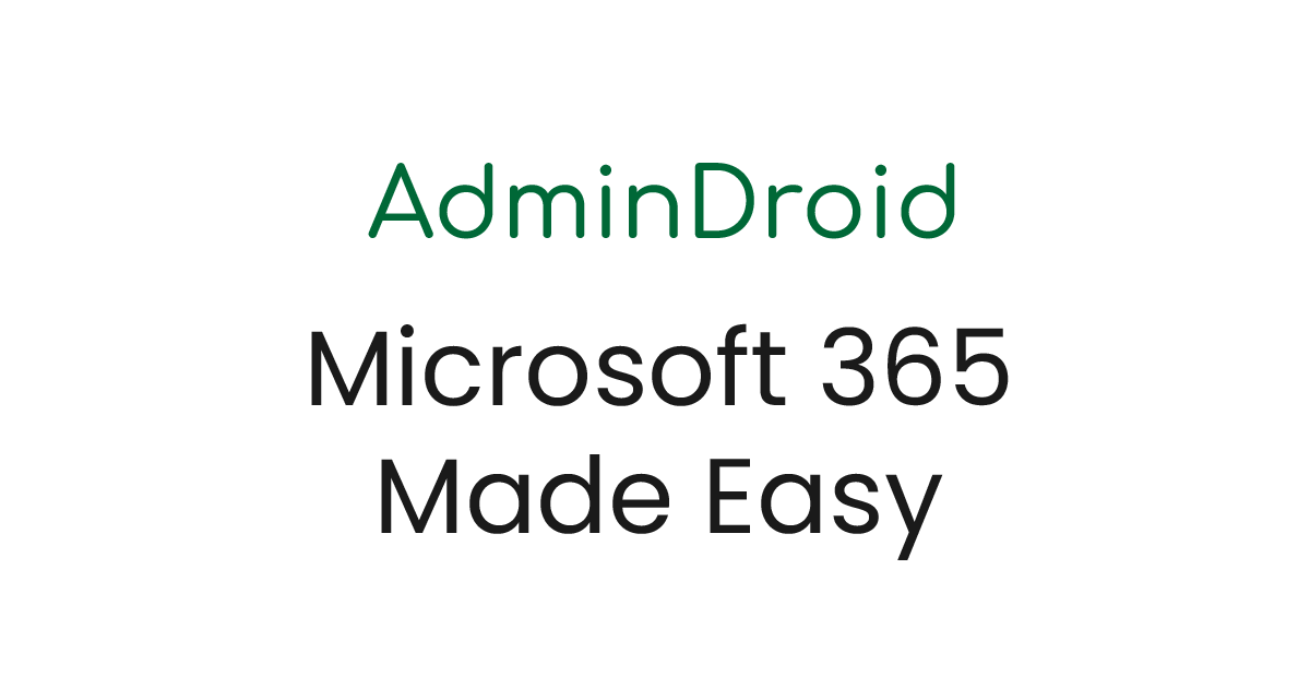 AdminDroid